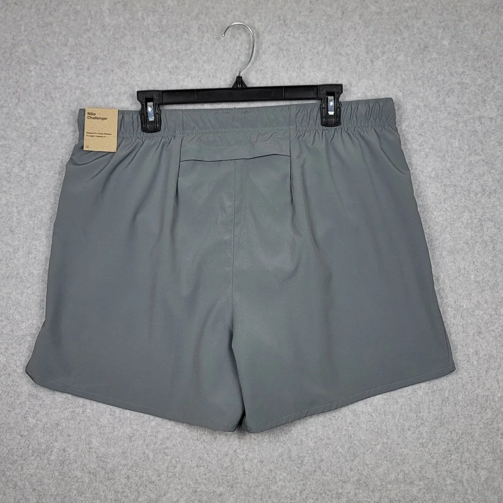 Nike Challenger DriFIT 5'' Brief Lined Running Shorts Men's Size 2XL Gray DV9363